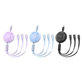 CABO MCDODO DE CARREGAMENTO 3 EM 1 BRILHANTE